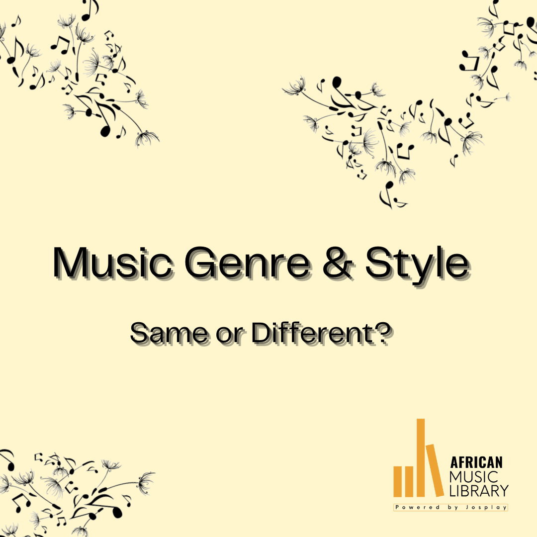 Music Genre and Style - Same or Different?