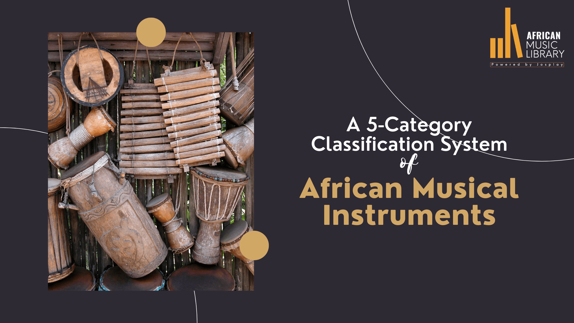 A 5-Category Classification System of African Musical Instruments