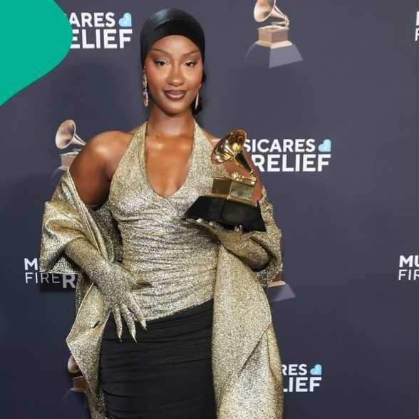 Tems wins her first Solo Grammy Awards